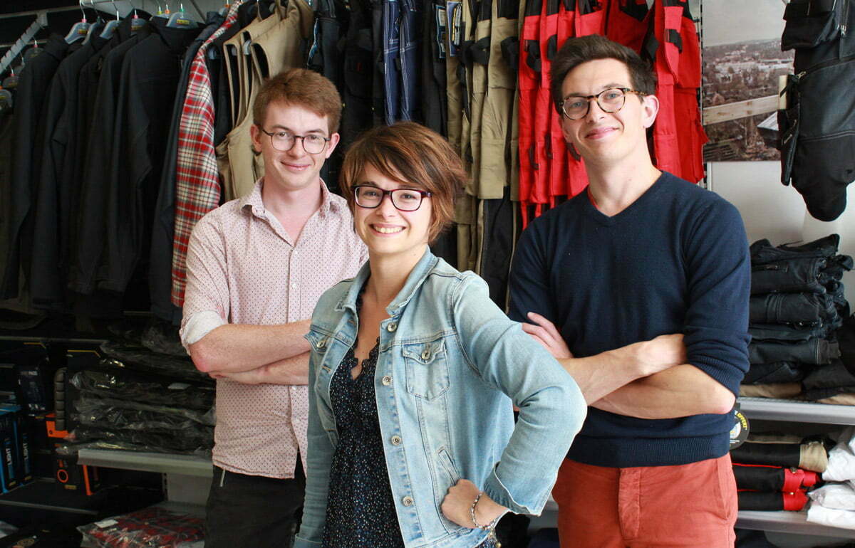 Photo de l'équipe Kraft Workwear, spécialiste en vêtements de travail