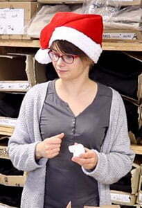 jean de l'equipe kraft workwear prepare les colis pour noel 2017