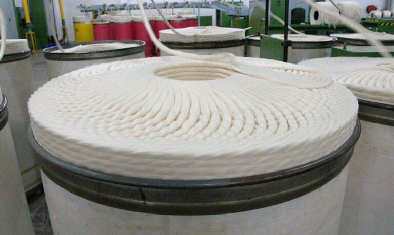 creation d'un fil de coton