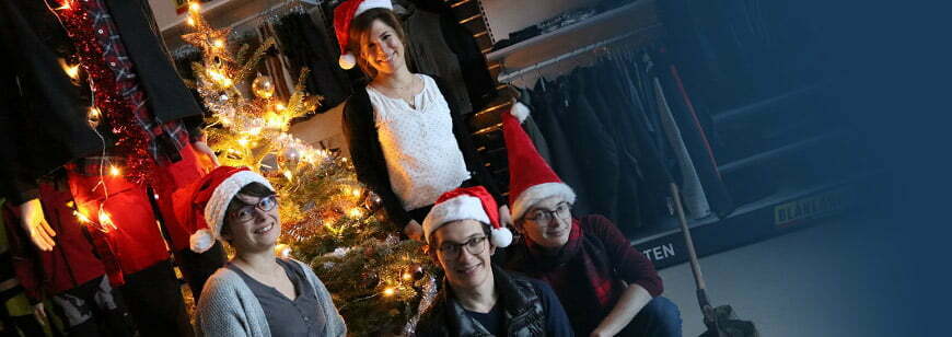 l'equipe kraft workwear souhaite un joyeux noel 2017 à ses artisans