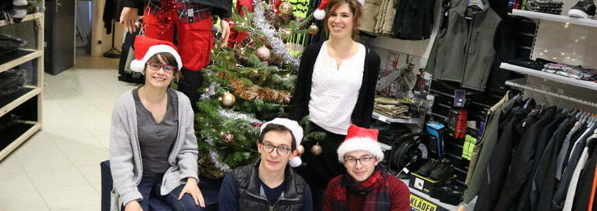 equipe kraft workwear pour noel 2017