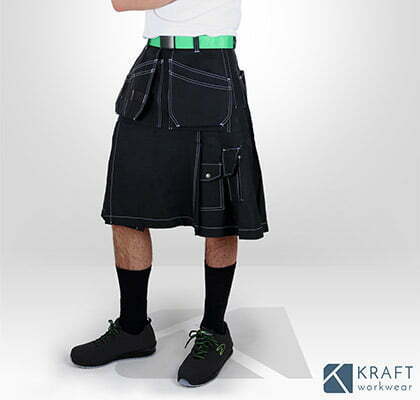 le kilt de travail noir blaklader