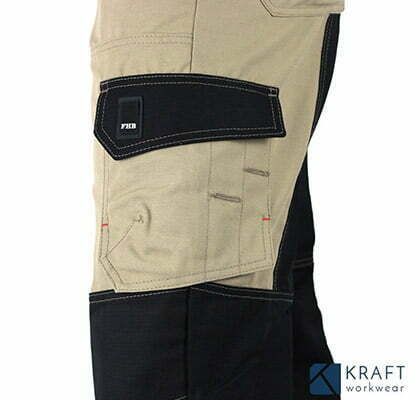 detail du pantalon de travail pour l hiver fhb markus