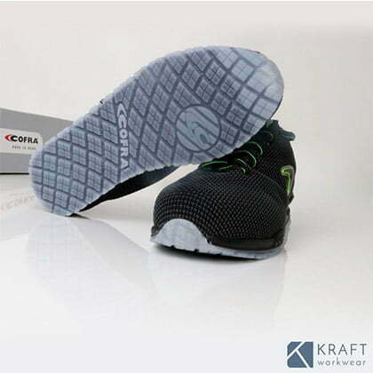 detail semelle de la basket de securite legere 2018 monti de cofra