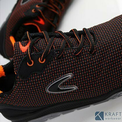 detail tissu de la basket de securite confortable cofra chuck