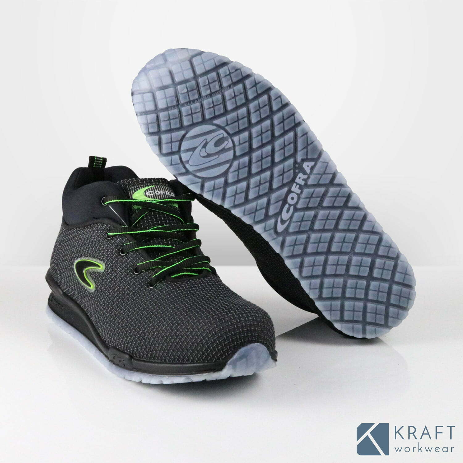 détail de la basket montante Cofra