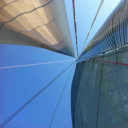 voile hisee par benoit ingenieur marin