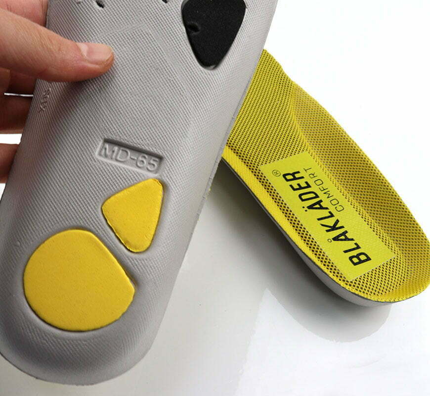 semelles anti-fatigue Blaklader taillé en EVA