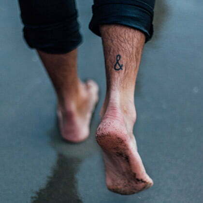 Les pieds à voûte plantaire medium