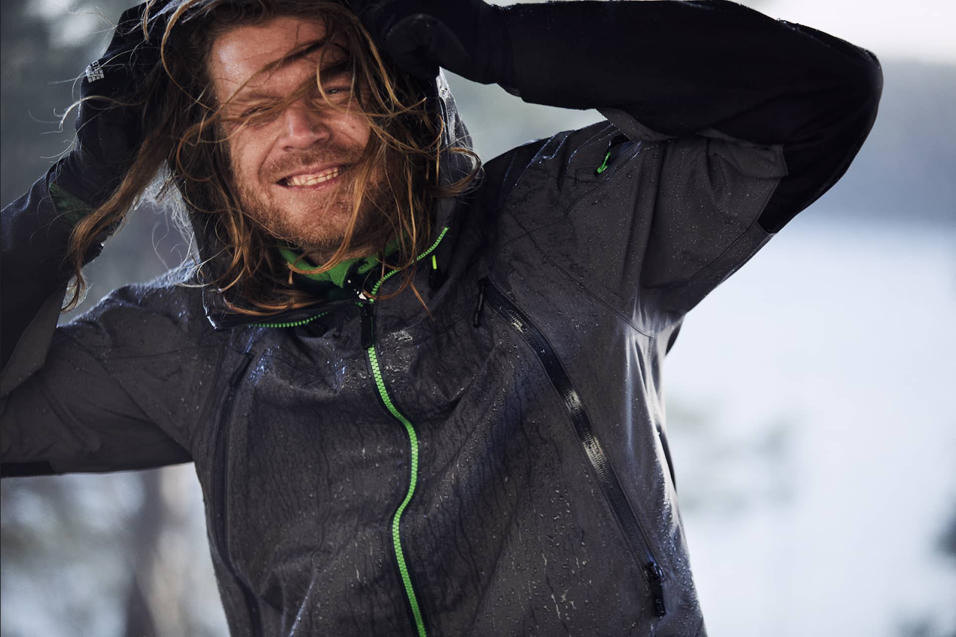 Veste de travail hiver softshell