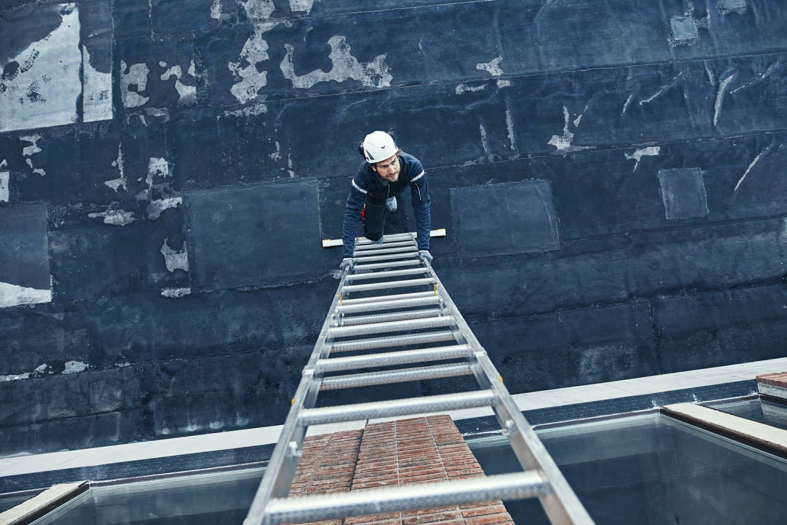 Banniere vetement de travail hiver veste