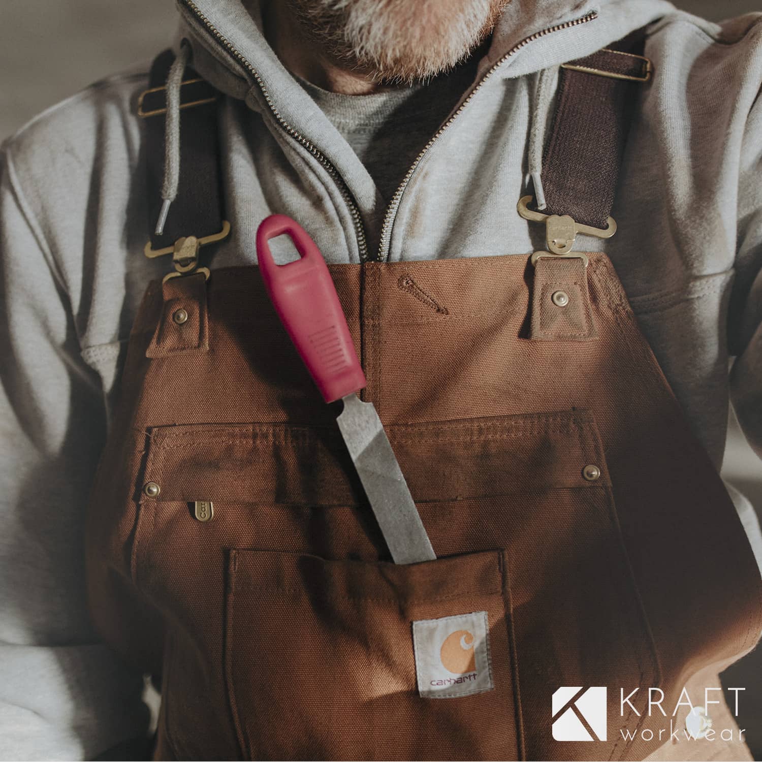 Banniere salopette de travail chez Kraft Workwear