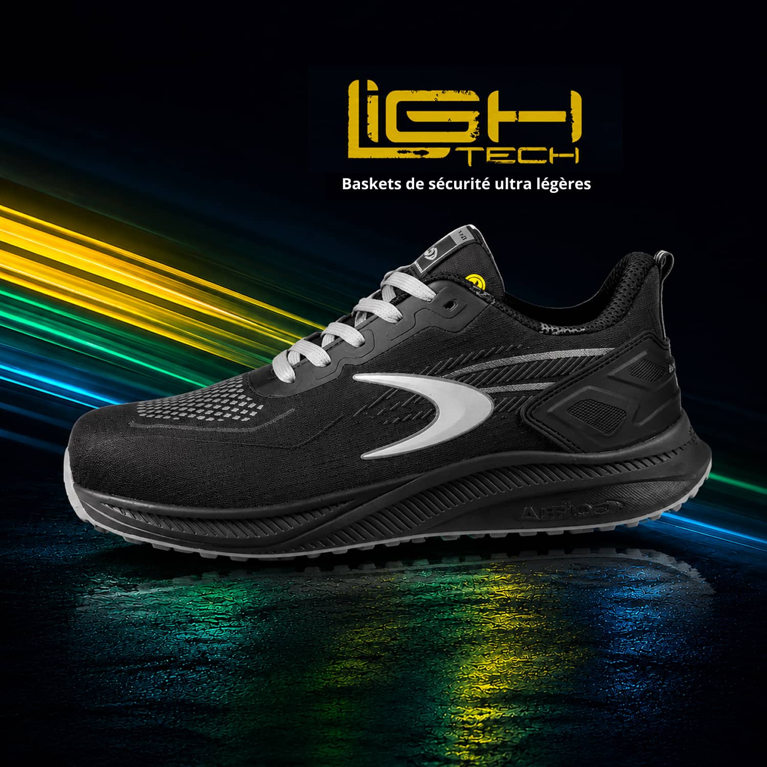Chaussures de sécurité COFRA Lightech portées