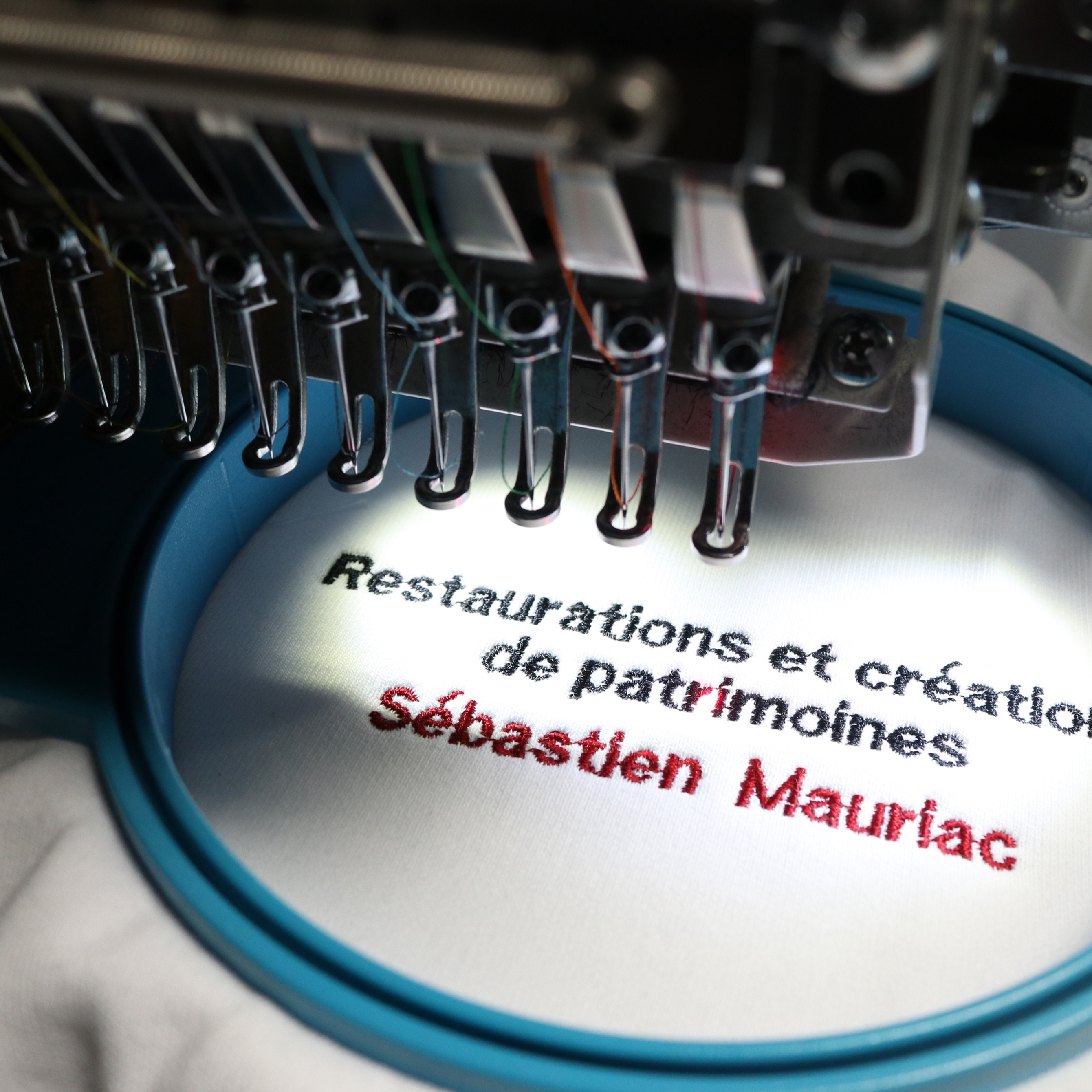 Qualité et durabilité broderie